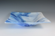 Stormy Blue Square Bowl